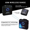 Picture of CaTeFo Star200 T2 Dual Channel Wireless Microphone System - Includes 2 Transmitters & 2 Lapel Mics