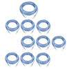 Picture of Beszin 10-Pack RJ11 25Ft Shielded Modem Cable for High Speed DSL Internet, for Broadband DSL Modems, High Speed Data Transfer, Home DSL Ethernet Phone Jack Cable