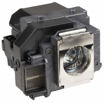 Picture of Decinat V13H010L54/56/58 Genuine Original Projector Lamp Replacement for Epson ELPLP56/58 Powerlite 1260 EX5200 EX3200 EX7200 EB-S72 S82 X72 Moviemate 60 62 EH-DM3,with Housing (Osram Bulb Inside)