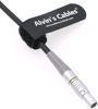 Picture of Cable CAM (7p)-EXT (6p) Rotatable Right Angle Plug for ARRI-cforce-RF Motor CAM 7-Pin to EXT Adjustable Right Angle 6-Pin Male for cmotion cPRO Motor camin| Alexa| Amira 60CM Alvin's Cables
