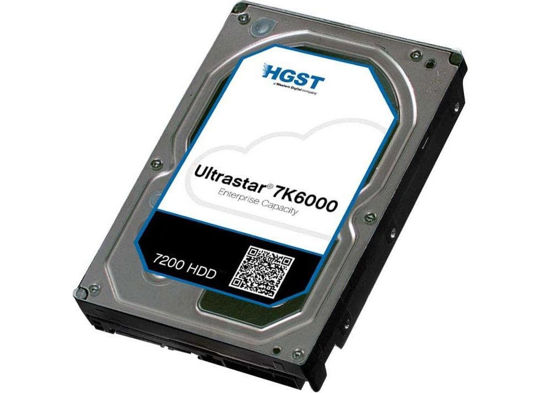 Picture of HGST Ultrastar 7K6000 2TB 3.5" 7200 RPM SATA Internal Enterprices Hard Drive - HUS726020ALE610 / 0F23009 128 MB Cache 3.5-Inch Internal Bare or OEM Drives 0F23009