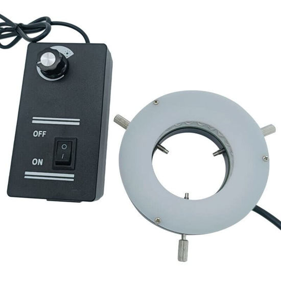 GetUSCart- Microscope Inner 40mm 3W LED Ring Light Source with Diffuser ...