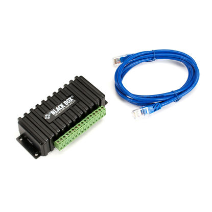 Picture of Black Box Digital I/O Dry Contact Sensor - (8) Dry Contacts 5-ft. Cable
