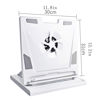 Picture of Projector Stand Desktop Projector Stand Home Cooling Projector Shelf Punch-Free Folding Projector Rack Portable Adjustable Universal Projector Stand Projector Mount (Color : Black)