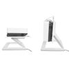 Picture of Projector Stand Desktop Projector Stand Home Cooling Projector Shelf Punch-Free Folding Projector Rack Portable Adjustable Universal Projector Stand Projector Mount (Color : Black)