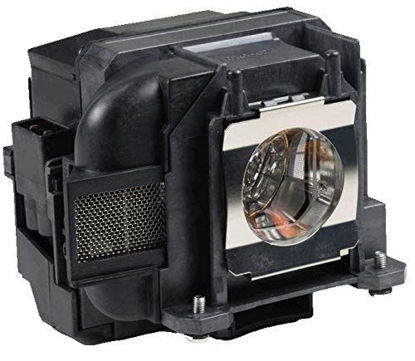 Picture of PHO Genuine Original Replacement Bulb/Lamp with Housing for EPSON Powerlite 97 97H EB-97 EB-97H Projector (OEM Osram Bulb)