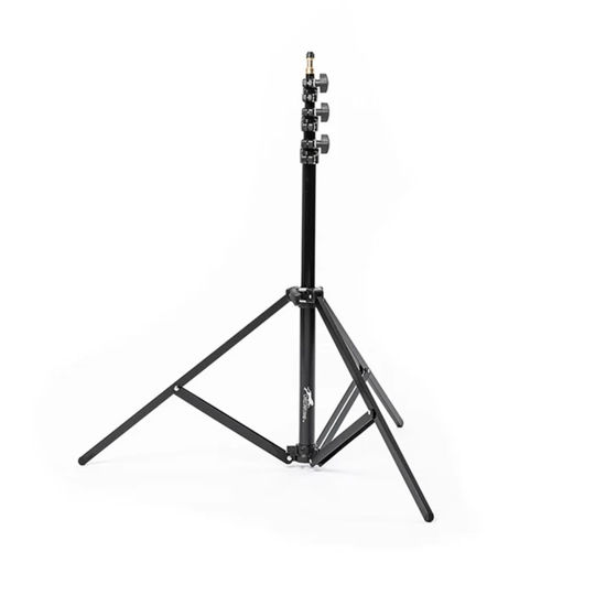 Picture of Cheetah Stand C8 w/Auto-Collapse Legs - 8'Ft Max Height, 3.6lbs - Aluminum Photo Studio Tripod Stand for Video, Portrait and Photography Lighting