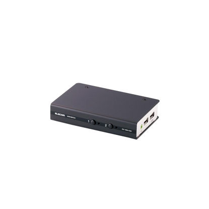 Picture of ELECOM KVM Switch for 2 USB Devices KVM-DVHDU2 (Japan Import)