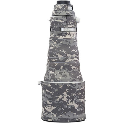 Picture of LensCoat Lens Cover for Canon 400 f/2.8 IS II camouflage neoprene camera lens protection sleeve (Digital Camo)