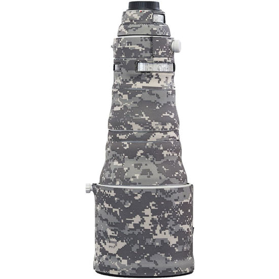 Picture of LensCoat Lens Cover for Canon 400 f/2.8 IS II camouflage neoprene camera lens protection sleeve (Digital Camo)