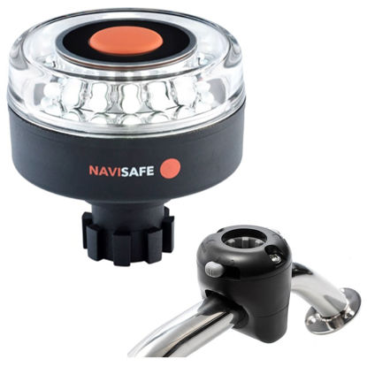 Picture of ''Navisafe" Navilight 360 Degree 2nm W/Navibolt Base & Rail Mount - Black
