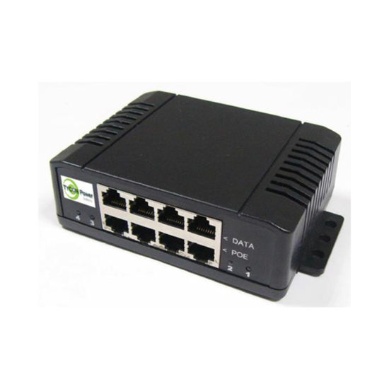 Picture of Tycon Systems TP-MS4X4 Mid Span High Power 1A Per Port Univolt POE Injector
