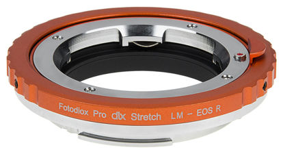 Picture of Fotodiox DLX Stretch Lens Mount Adapter - Compatible with Leica M Rangefinder Lens to Canon RF Mount Mirrorless Cameras with Macro Focusing Helicoid