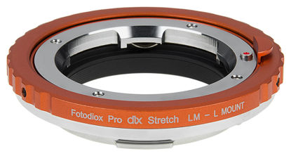 Picture of Fotodiox DLX Stretch Lens Mount Adapter - Compatible with Leica M Rangefinder Lens to L-Mount Alliance Mirrorless Cameras with Macro Focusing Helicoid