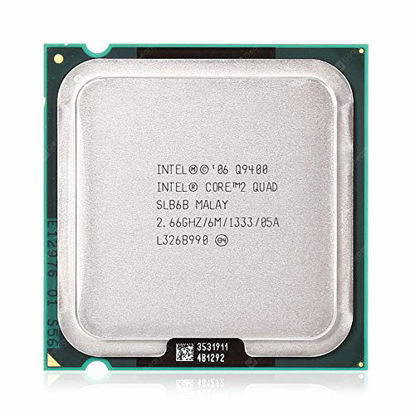 Picture of Intel Core 2 Quad Processor Q9400 2.66GHz 1333MHz 6MB LGA775 CPU, OEM