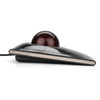 Picture of KENSINGTON SlimBlade Trackball - Boule de commande - droitiers et gauchers - Laser/optique - 4 boutons - filaire - USB - Rouge Rubis, Argent métallique