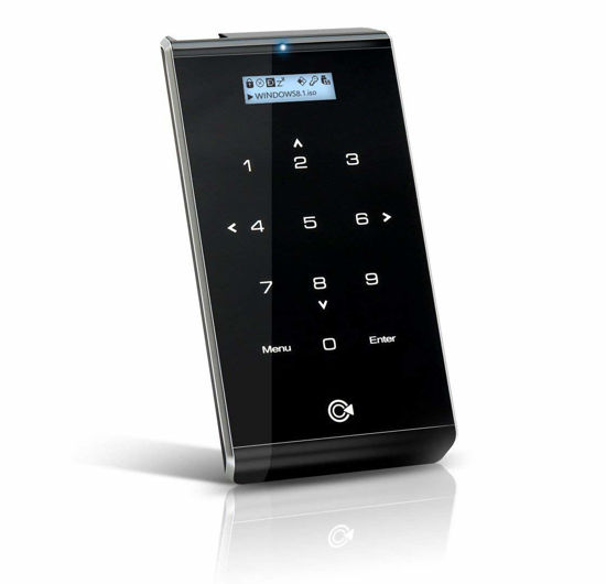 Picture of iodd 2541 USB 3.0 External Encrypted Hard Drive Enclosure [Virtual DVD Blu-ray ROM/VHD/Booting/SSD/HDD/2.5] Made in Korea (1 Unit/lot)