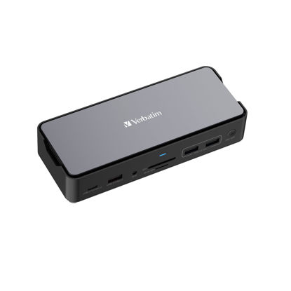 Picture of Verbatim USB-C ™Pro Docking Station 15-in-1 - SSD Enclosure, Black, 32173
