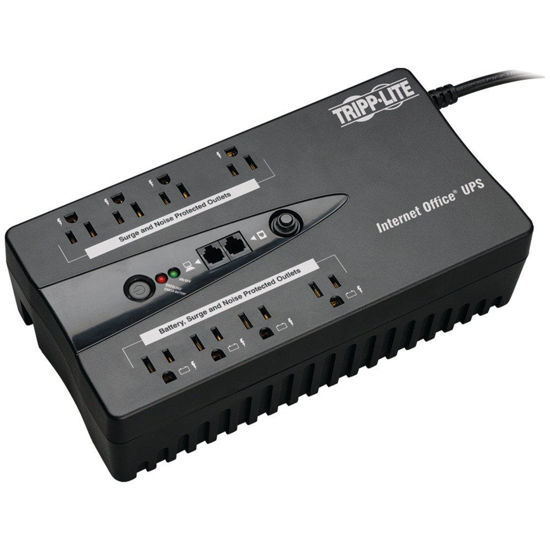 Picture of Tripp-Lite INTERNET550U Internet Office 120V 550VA 300W Standby Ups, Ultra-Compact Desktop, USB