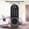 Picture of Smart Electronic Door Lock, Supports Unlocking Methods of Fingerprint/ID Card/Password/Key/Remote and Smart Switch Security and Anti-Theft for Home Office