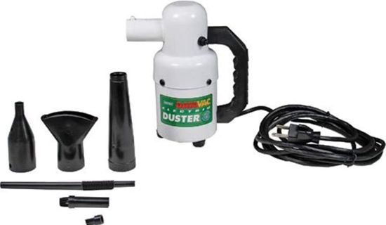 Picture of METROVAC Electric Duster - Powerful Computer Cleaner, Corded, Lightweight and Portable, White