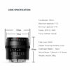 Picture of TTArtisan 50mm F1.2 APS-C Large Aperture Cameras Lens Manual Focus MF Compatible with Fuji X Mount Camera