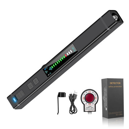 Picture of Locxreo Hidden Camera Detectors | Bug Detectors Anti-spy Detector| RF Detector with Light and 12 Levels Sensitivity for GPS Tracker Camera Listening Device for Home Office Travel Auto