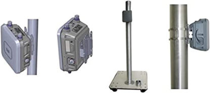 Picture of Cisco Aironet Outdoor Access Point Fixed Mount Kit, for Vertical Wall or Pole Mount, 90-Day Limited Hardware Warranty (AIR-ACC1530-PMK1=)