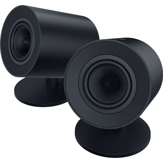 Picture of Razer Nommo V2 X - Full-Range 2.0 PC Gaming Speakers: THX Spatial Audio - Rear-Facing Bass Ports - Two 3” Full-Range Drivers - Max Sound Pressure Level 96dB - Wireless Control Pod (Renewed)