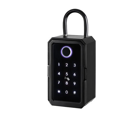 Picture of QDVOPHZA TTlock WiFi Security Boxes Password Smart Fingerprint Digital Card Inteligente Tuya Electronic Portable Lock Boxes(K3-TY)