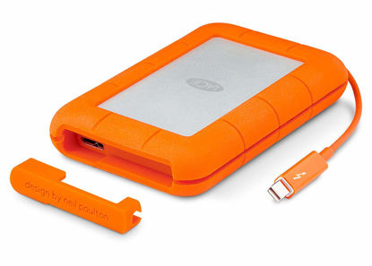 Picture of LaCie Rugged Thunderbolt USB 3.0 1TB External Hard Drive Portable HDD (STEV1000400)