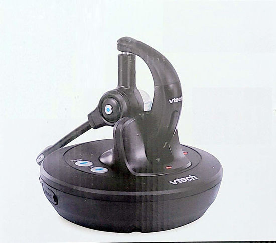 Picture of VTech VH6220 Softphone Compatible Over-the-Ear DECT Office Wireless Headset for Business Desk Phones