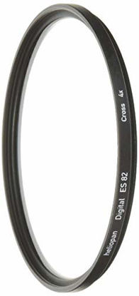 Picture of Heliopan 82mm Cross Screen 4X Camera Lens Filter (708270)