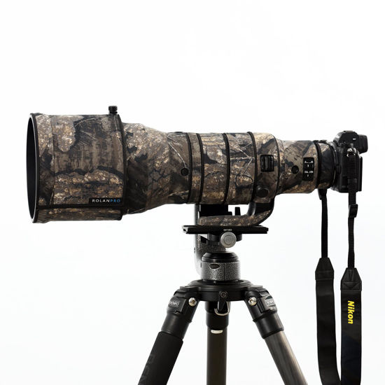 Picture of Rolanpro Waterproof Lens Cover for Nikon Z 400mm F2.8 TC VR S Rain Cover Lens Protective Sleeve Case Clothing-#11 Wilderness camo