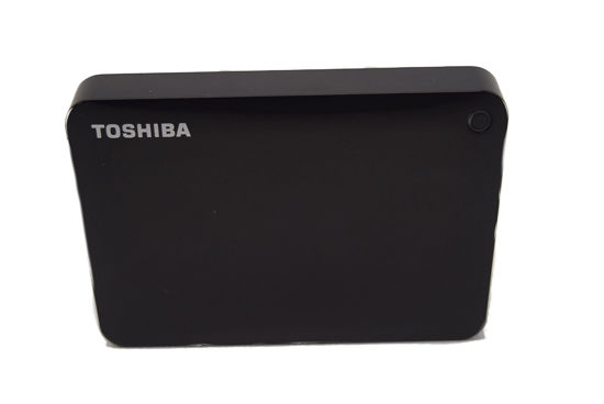 Picture of Toshiba Canvio Connect II 2TB Portable Hard Drive, Black(HDTC820XK3C1)