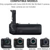 Picture of BG-R10 Battery Grip for Canon 4365C001 BG-R10, for Canon EOS R5 / EOS R5 C/EOS R6 Mark II/EOS R6 Cameras, Holds 2 LP-E6NH Rechargeable Lithium-ion Batteries Included & Charger