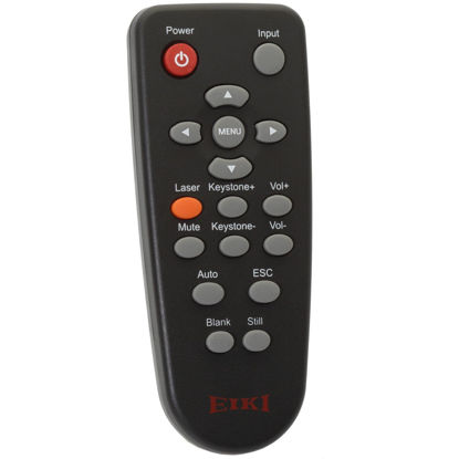 Picture of Eiki 13910010 Infrared Only Remote Control for LC-WIP3000, LC-XIP2610, LC-XIP2600, LC-XIP2000 and LC-XWP2000