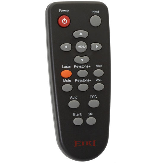 Picture of Eiki 13910010 Infrared Only Remote Control for LC-WIP3000, LC-XIP2610, LC-XIP2600, LC-XIP2000 and LC-XWP2000