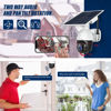 Picture of BOAVISION Outdoor Security Camera,Solar Powered Battery WiFi Camera Wirefree Outdoor 1080P Pan Tilt Wireless Camera PIR Motion 2 Way Audio Night Vision Cloud Storage S10