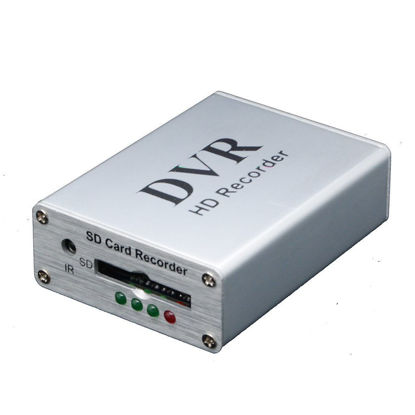 Picture of Coomatec Mini DVR support SD card Real-time Digital Video Recorder for fpv and vehicle HD mini 1 channel MPEG-4 video