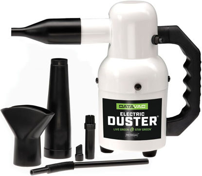 Picture of METROVAC Electric Duster - Model ED-500, Powerful .75 Peak HP Motor, 70 CFM Airflow, Sturdy All Steel Construction, Computer Cleaner