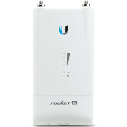Picture of UBIQUITI Networks Ubiquiti Networks Rocket 5ac Lite - WLAN access points (5150 - 5875, -40 - 80 °C, 256-QAM, RP-SMA, White, 5 - 95%)