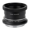 Picture of Fotodiox Pro Lens Mount Double Adapter, Pentacon 6 (Kiev 60) SLR and Canon EOS (EF/EF-S) D/SLR Lenses to Fujifilm G-Mount GFX Mirrorless Digital Camera Systems (Such as GFX 50S and More)