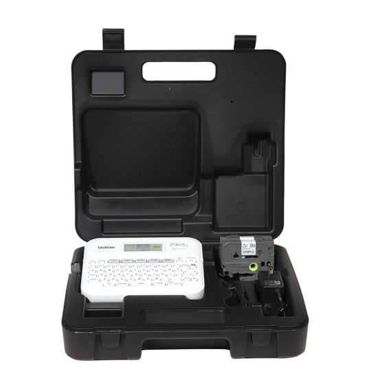 Picture of Brother P-Touch PT-D410VP Home / Office Advanced Label Maker | Connect via USB to Create and Print on TZe Label Tapes up to ~3/4 inch