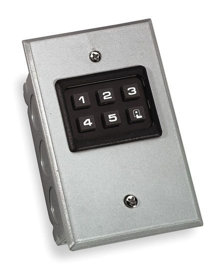 Picture of Alarm Lock PG30KPD Low-Profile Exterior Keypad for PG30 Alarm