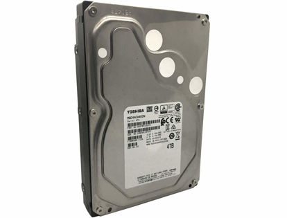 Picture of Toshiba 4TB 3.5" SATA 6Gb/s 7200 RPM 128M Enterprise Hard Drive - MG04ACA400N