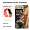 Picture of Fitbit Charge 6 Fitness Tracker with Heart Rate, GPS, Premium Membership, and Health Tools - Gold Case w/ Red Band, 1.04 Screen (Renewed)