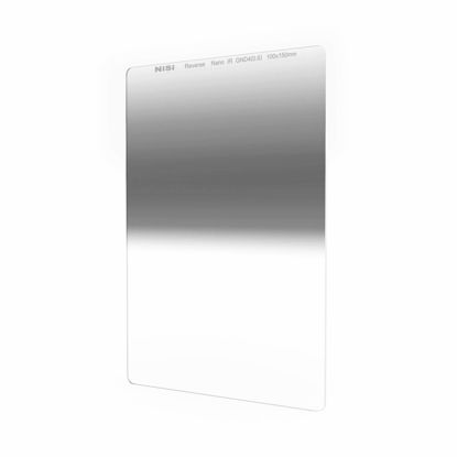 Picture of NiSi ND4 100x150mm Reverse GND Filter | 2-Stop Reverse Graduated Neutral Density Lens Filter | Long-Exposure and Landscape Photography