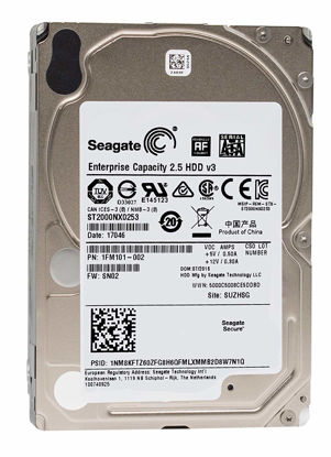 Picture of Seagate Enterprise Capacity 2.5 2TB 7200RPM SATA 6Gb/s 2.5-Inch Hard Drive (ST2000NX0253)
