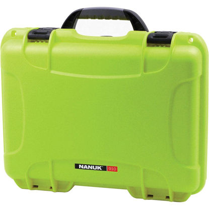 Picture of Nanuk 910 Waterproof Hard Case with Foam Insert - Lime